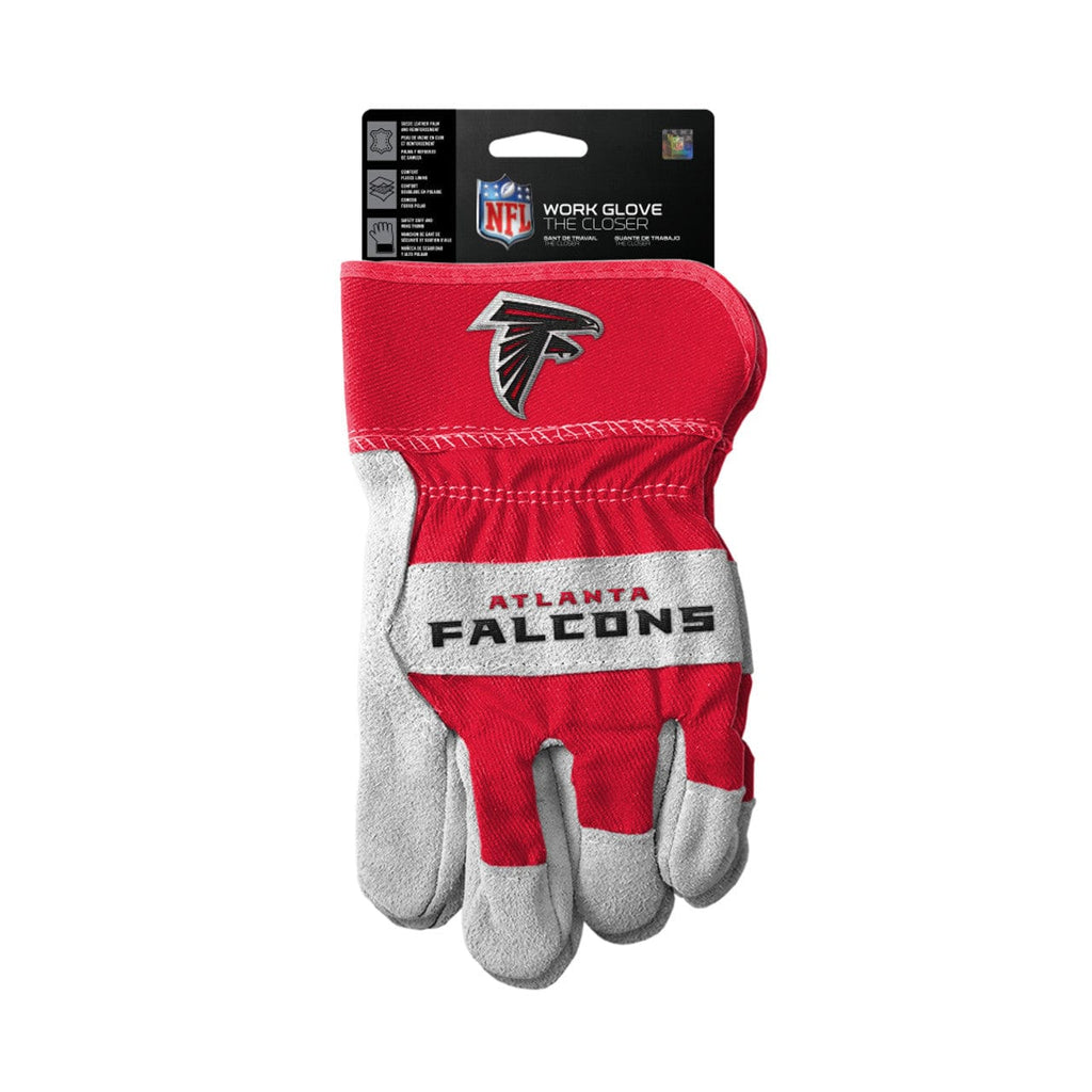 Gloves Work Atlanta Falcons Gloves Work Style The Closer Design 771831010895