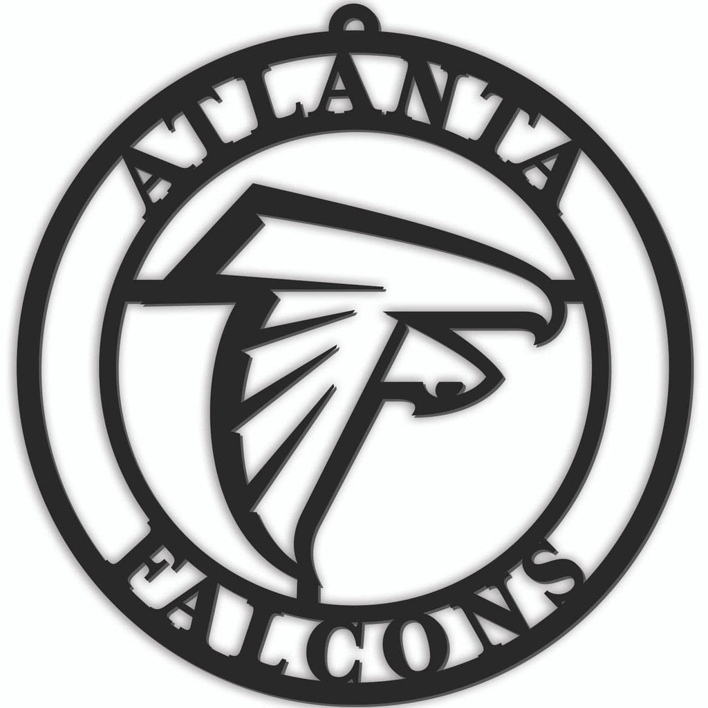 Door Hanger 16 Inch Atlanta Falcons Sign Door Hanger 16 Inch 878461393159