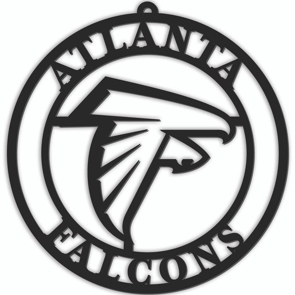 Atlanta Falcons Football Helmet w/ Falcon Logo type Die-Cut MAGNET