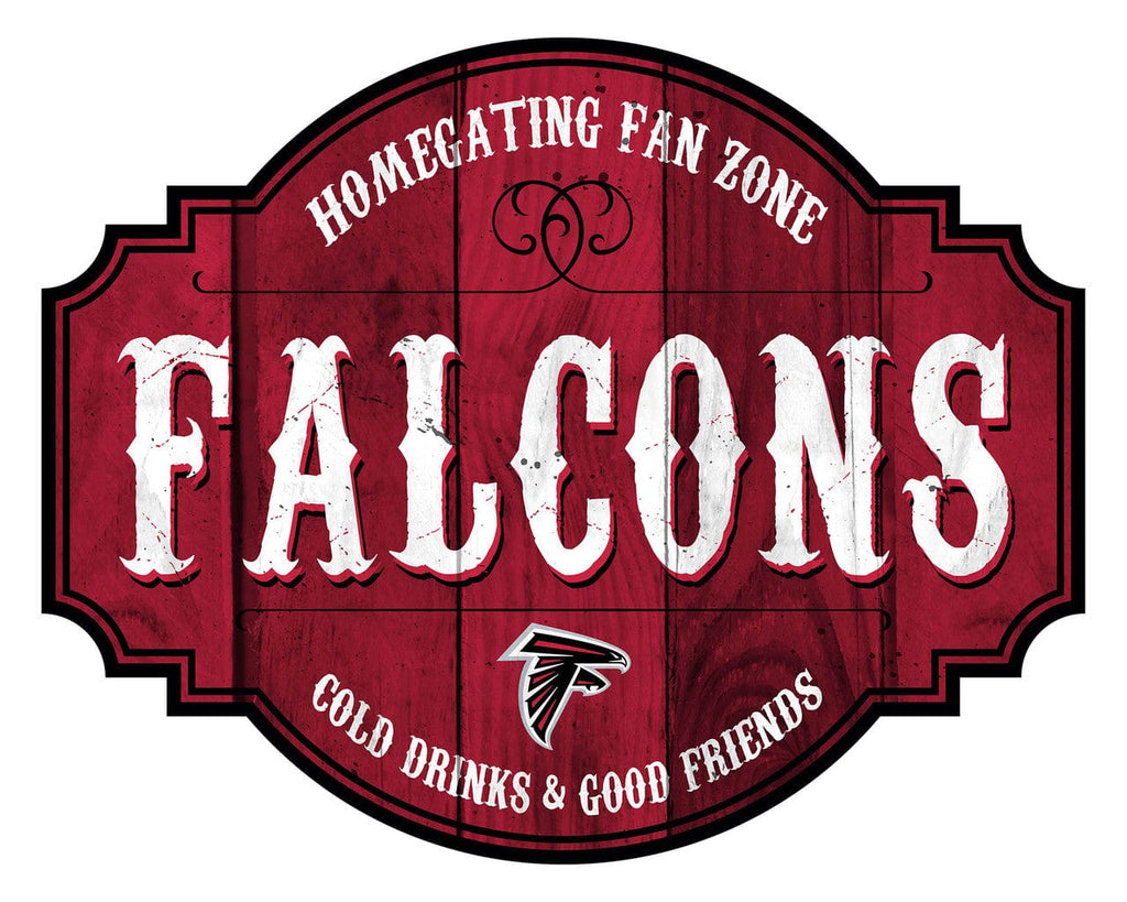 Signs Atlanta Falcons Sign Wood 12 Inch Homegating Tavern 878461181398