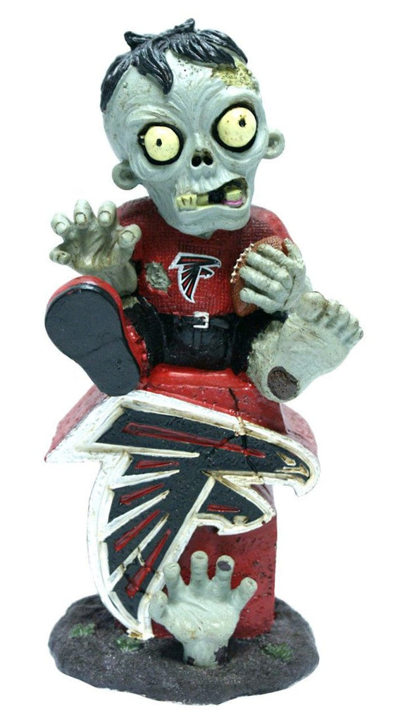 Atlanta Falcons Atlanta Falcons Zombie Figurine - On Logo CO 887849296470