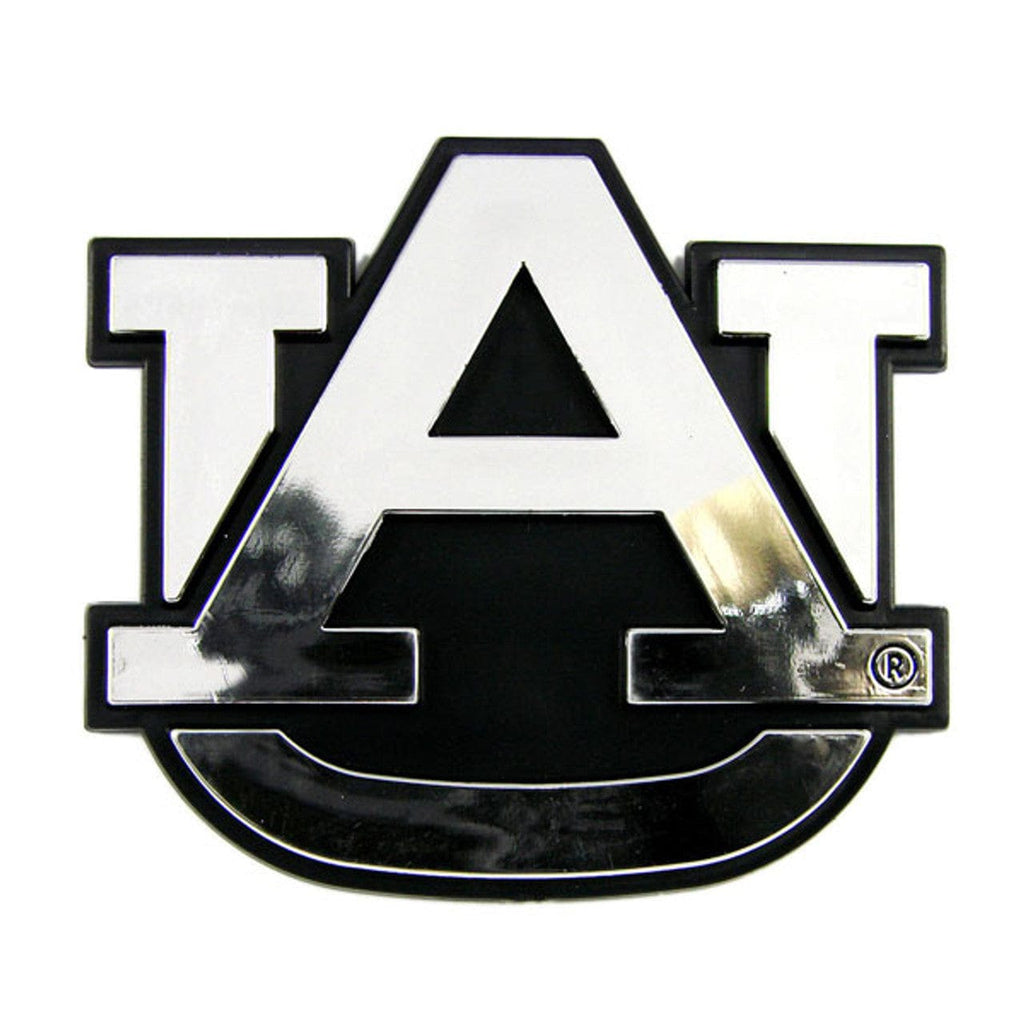 Auto Emblem Chrome Auburn Tigers Auto Emblem - Silver 681620007220