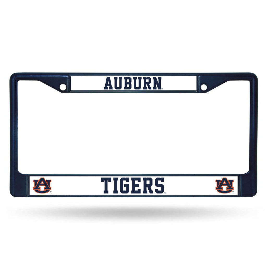 License Frame Metal Auburn Tigers License Plate Frame Metal Navy - Special Order 094746964832