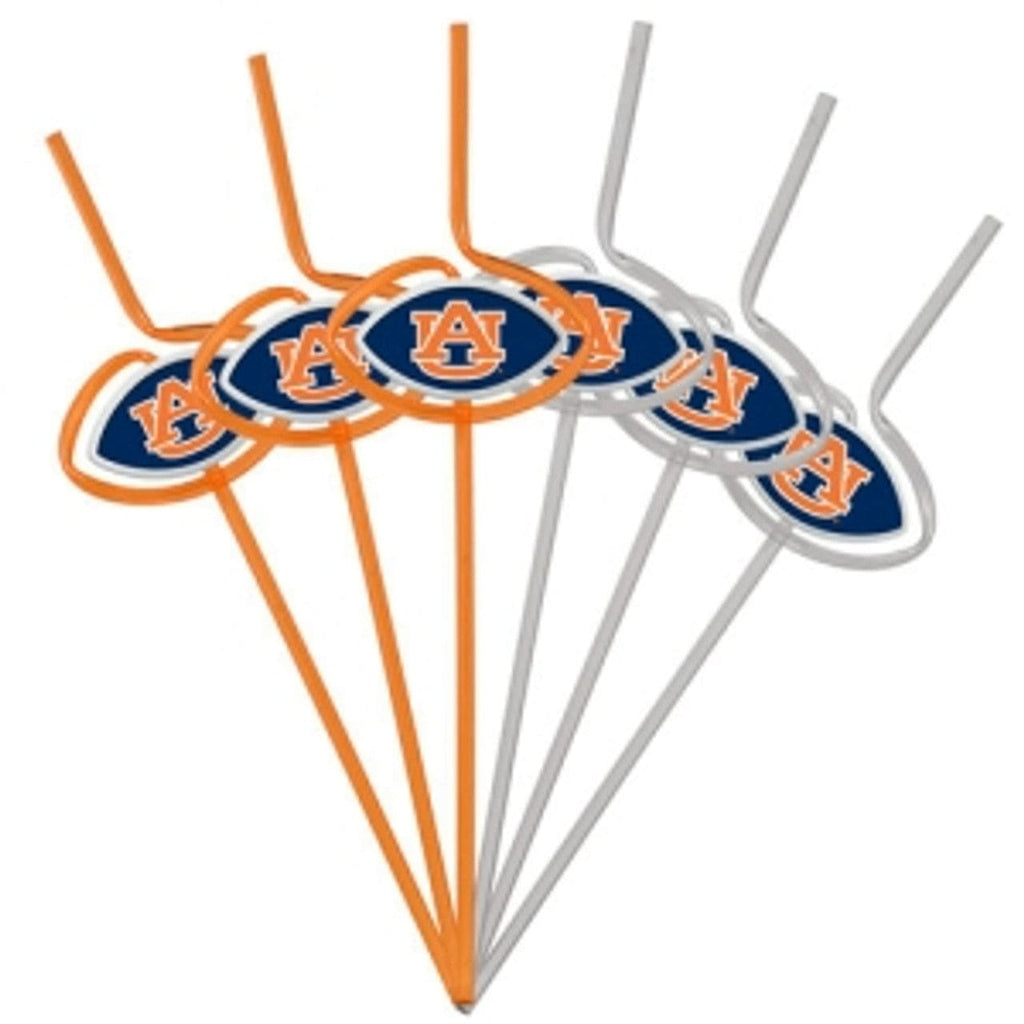 Auburn Tigers Auburn Tigers Team Sipper Straws CO 847504018755