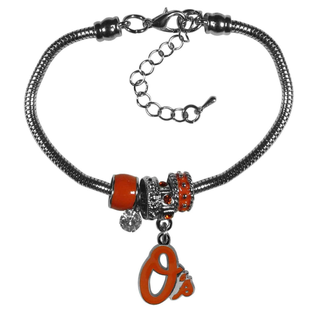 Baltimore Orioles Baltimore Orioles Bracelet Euro Bead Style CO 754603658990