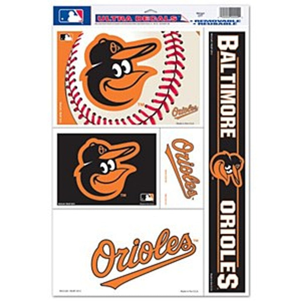 Decal 11x17 Multi Use Baltimore Orioles Decal 11x17 Ultra - Special Order 032085155641