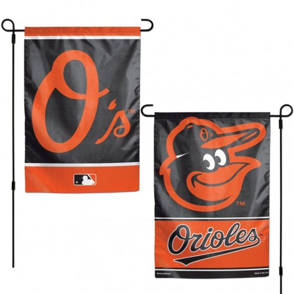 Flags 12x18 Baltimore Orioles Flag 12x18 Garden Style 2 Sided 032085161437