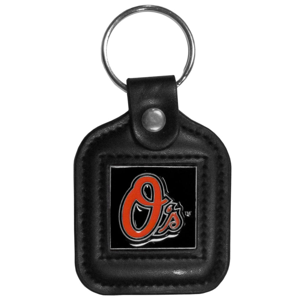 Baltimore Orioles Baltimore Orioles Key Ring Square Leather CO 754603220869