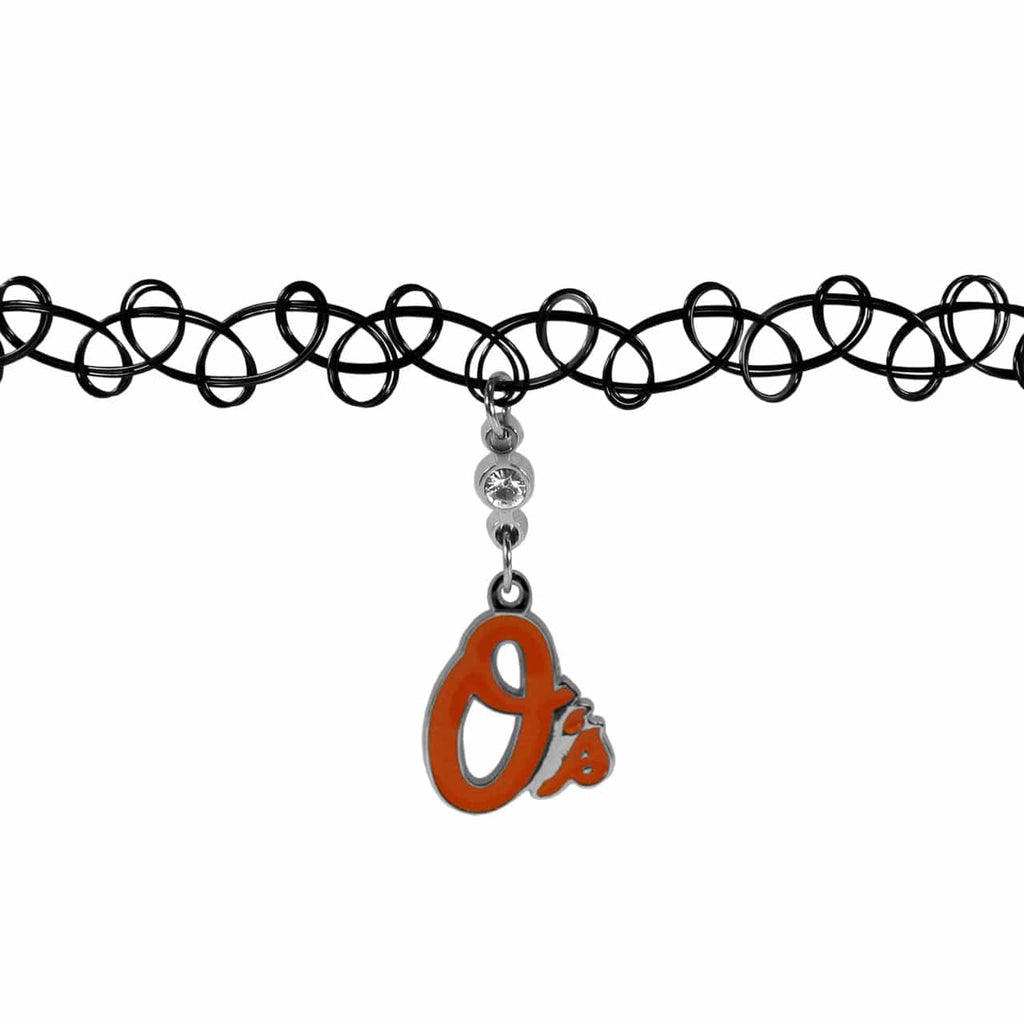 Baltimore Orioles Baltimore Orioles Necklace Knotted Choker CO 754603666643