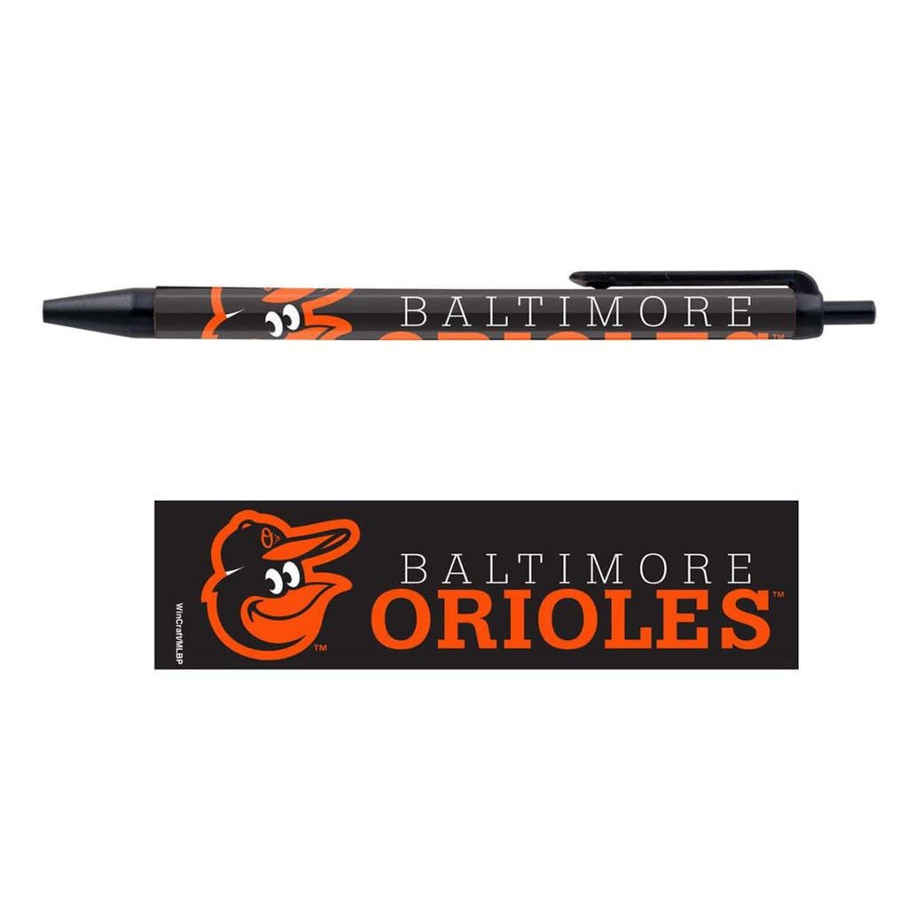 Pens Click Style 5 Pack Baltimore Orioles Pens 5 Pack 032085656551