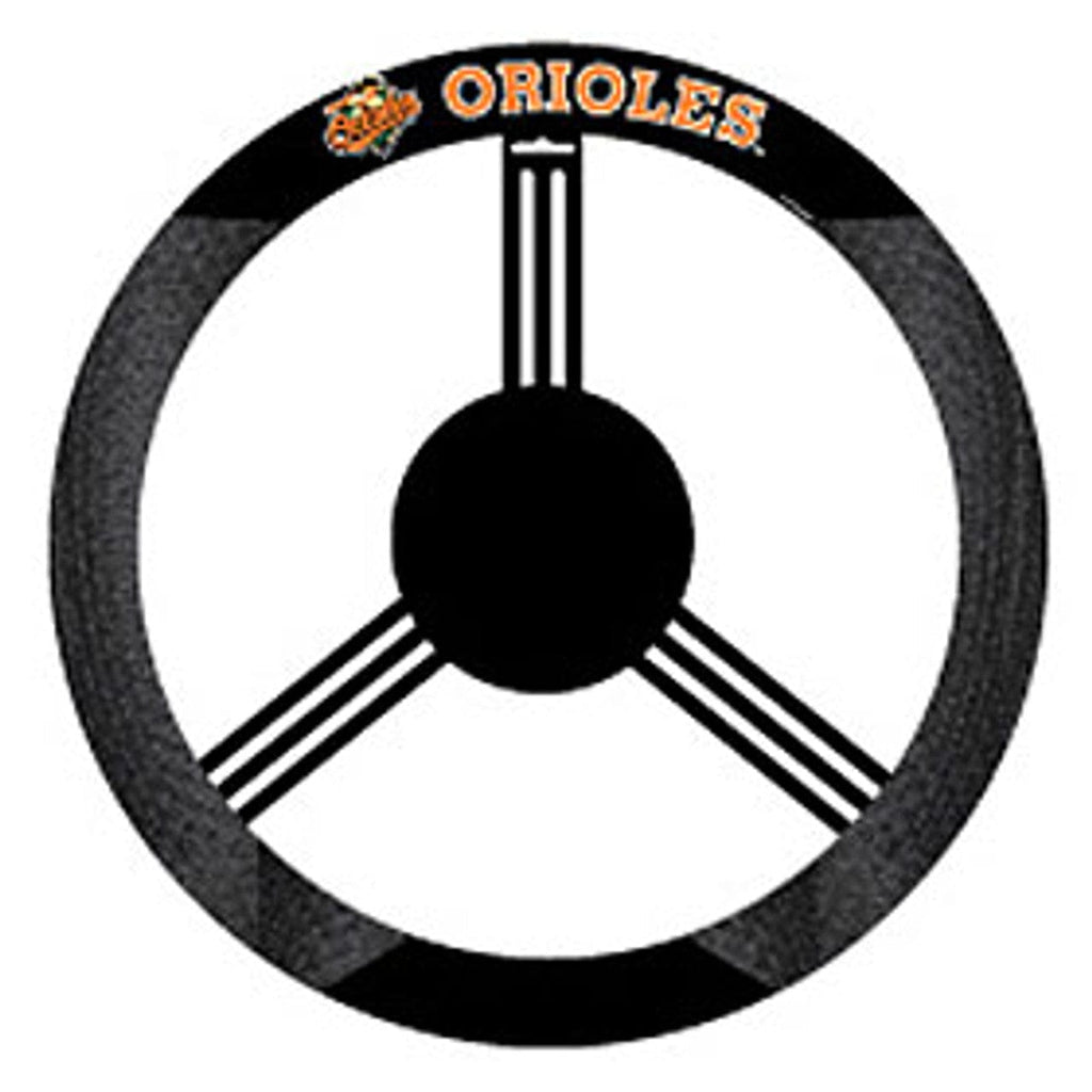 Baltimore Orioles Baltimore Orioles Steering Wheel Cover Mesh Style CO 023245685016