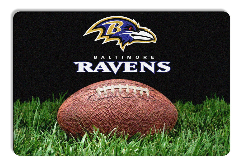 Pet Fan Gear Bowl Mat Baltimore Ravens Classic NFL Football Pet Bowl Mat - L 844214071100