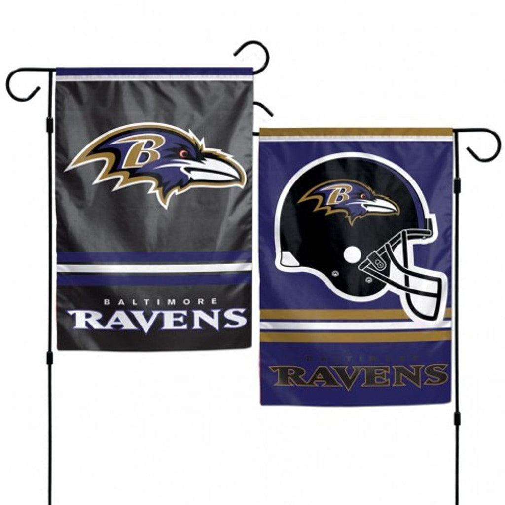 Flags 12x18 Baltimore Ravens Flag 12x18 Garden Style 2 Sided 032085557667