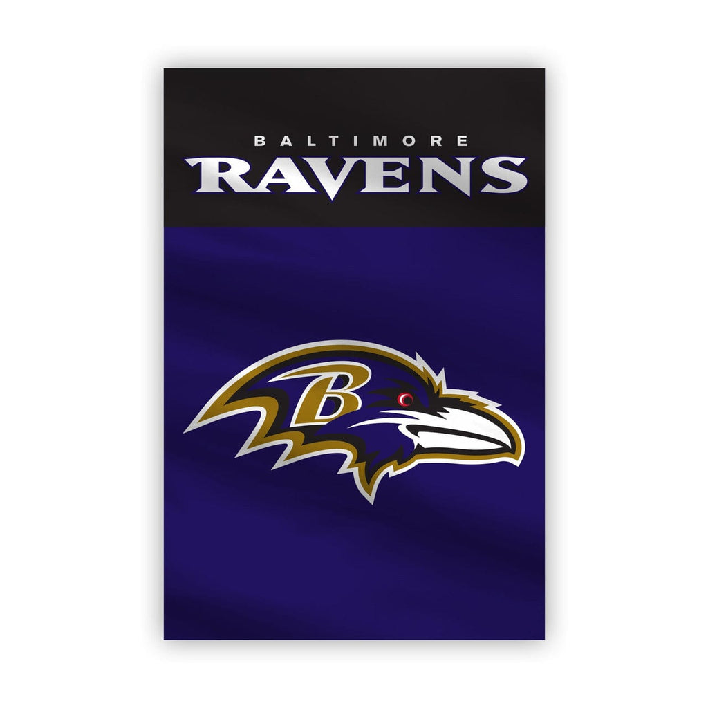 Baltimore Ravens Baltimore Ravens Flag 13x18 Home CO 023245708319