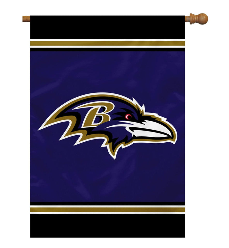 Baltimore Ravens Baltimore Ravens Flag 28x40 House 1-Sided CO 023245946315