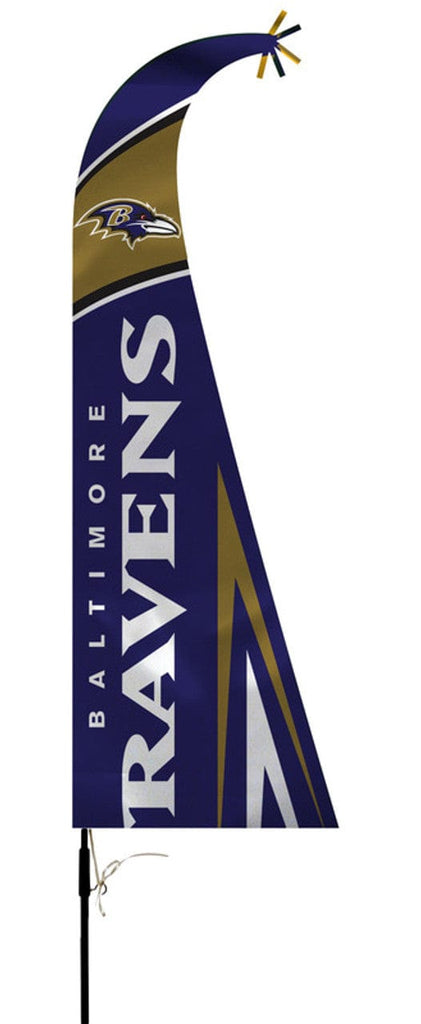 Baltimore Ravens Baltimore Ravens Flag Premium Feather Style CO 023245926317