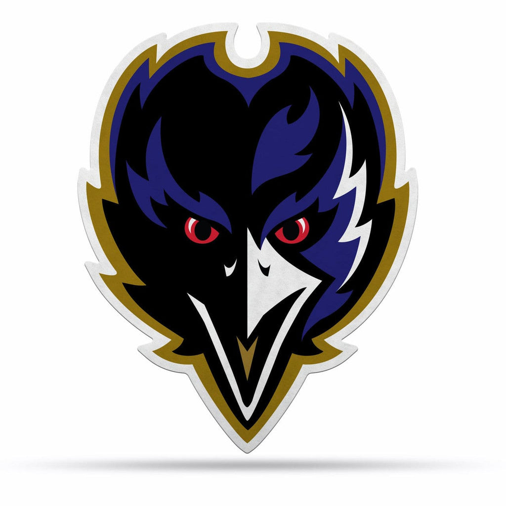Shape Cut Pennant Baltimore Ravens Pennant Shape Cut Logo Design 767345791177
