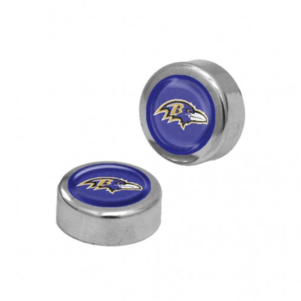 Auto Screw Caps Baltimore Ravens Screw Caps Domed - Special Order 614934311066