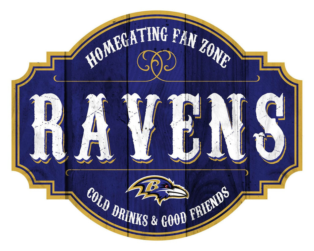 Signs Baltimore Ravens Sign Wood 12 Inch Homegating Tavern 878461181404