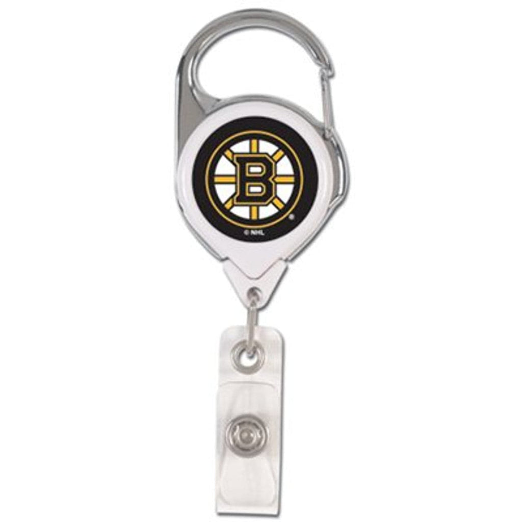 Badge Holders Boston Bruins Badge Holder Premium Retractable 032085475251