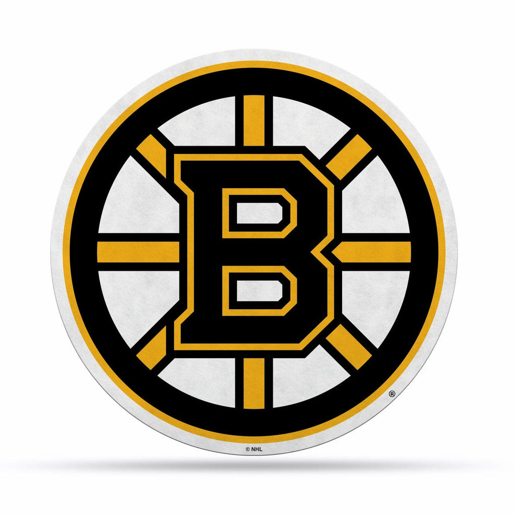 Shape Cut Pennant Boston Bruins Pennant Shape Cut Logo Design 767345791504