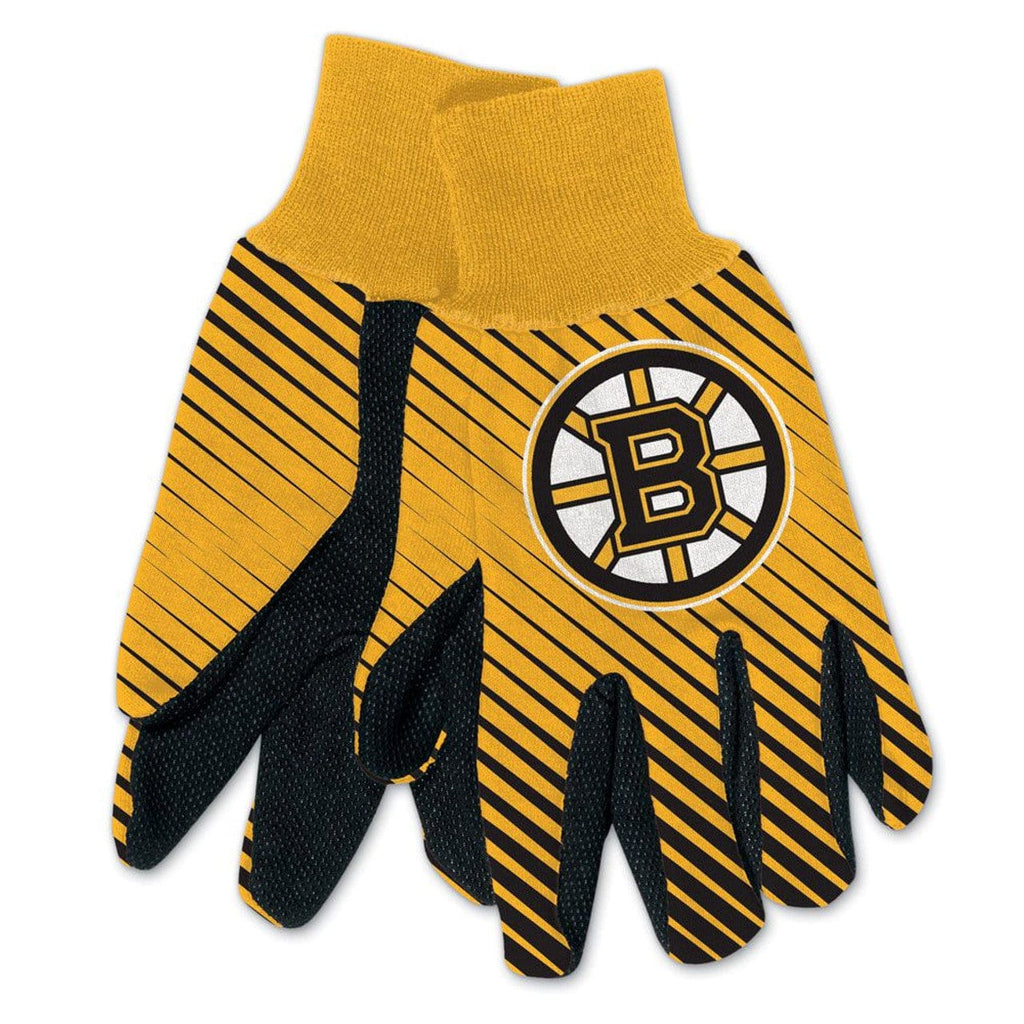 Gloves Boston Bruins Two Tone Gloves - Adult 099606936400
