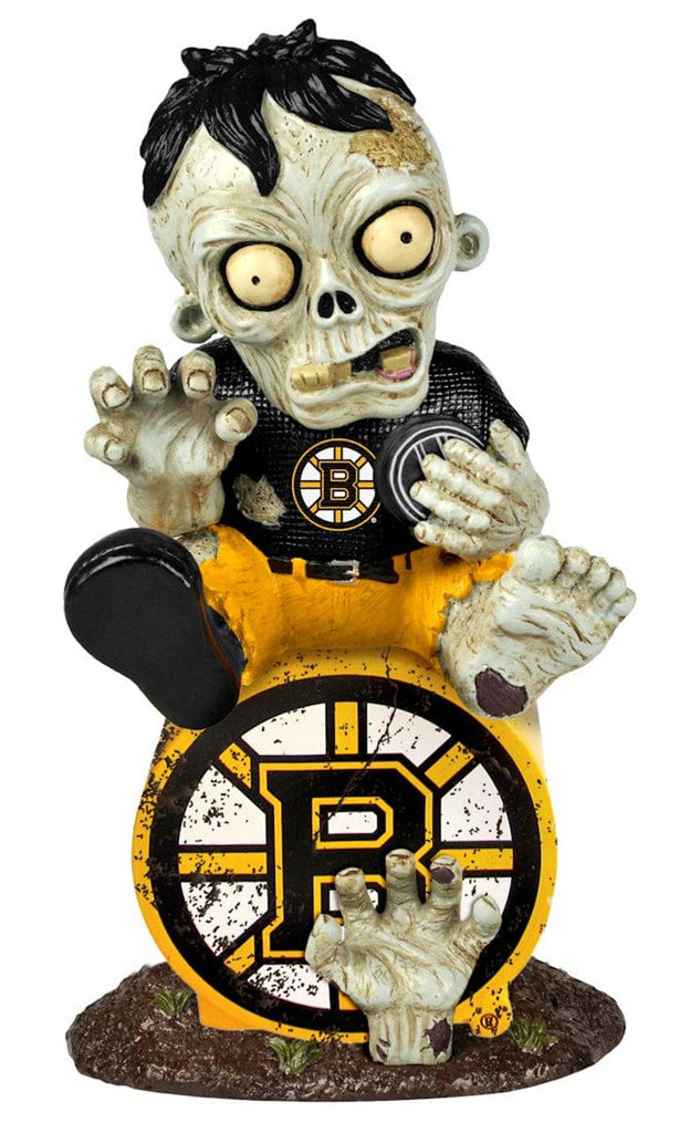 Boston Bruins Boston Bruins Zombie Figurine - On Logo CO 887849312385
