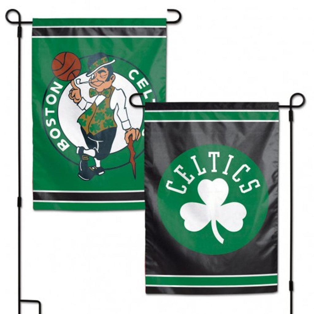 Flags 12x18 Boston Celtics Flag 12x18 Garden Style 2 Sided 032085737465