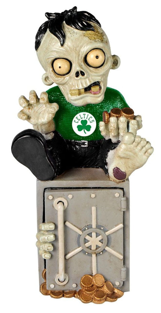 Boston Celtics Boston Celtics Zombie Figurine Bank CO 887849519708