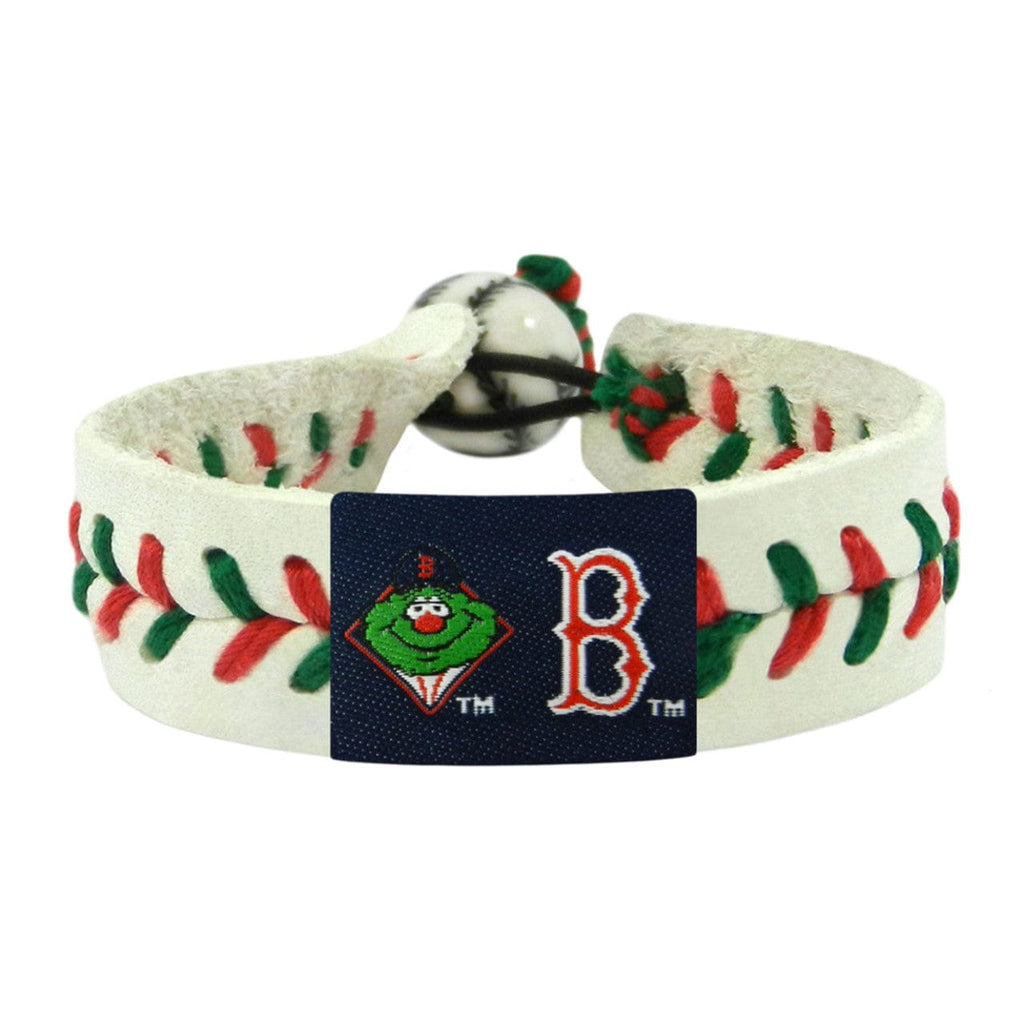 Boston Red Sox Boston Red Sox Bracelet Baseball Wally Mascot Christmas CO 877314004099