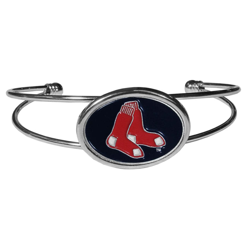 Boston Red Sox Boston Red Sox Bracelet Double Bar Cuff CO 754603665080