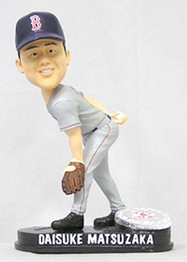 Boston Red Sox Boston Red Sox Daisuke Matsuzaka Forever Collectibles Blatinum Bobblehead (Road) CO 681329487316