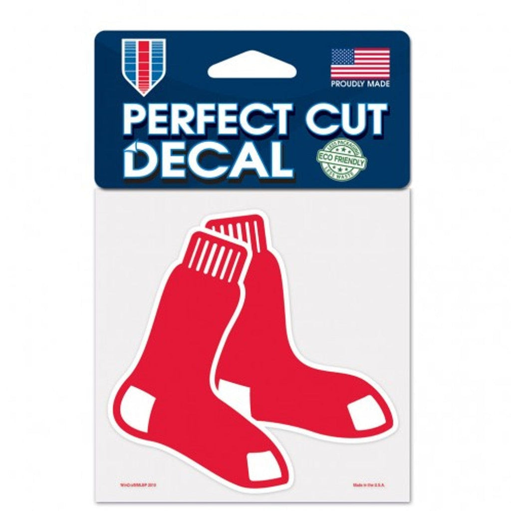 Decal 4x4 Perfect Cut Color Boston Red Sox Decal 4x4 Perfect Cut Color 032085939142