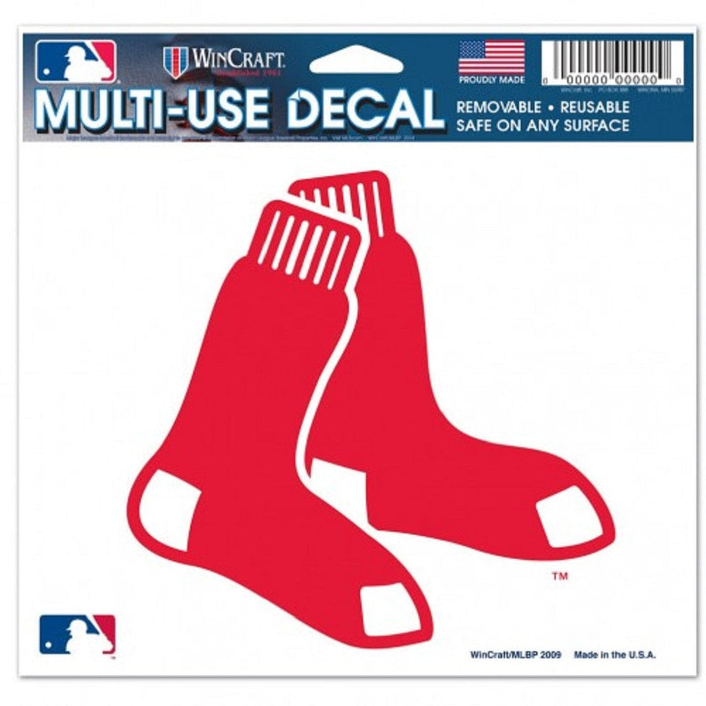 Decal 5x6 Multi Use Color Boston Red Sox Decal 5x6 Ultra Color 032085144072