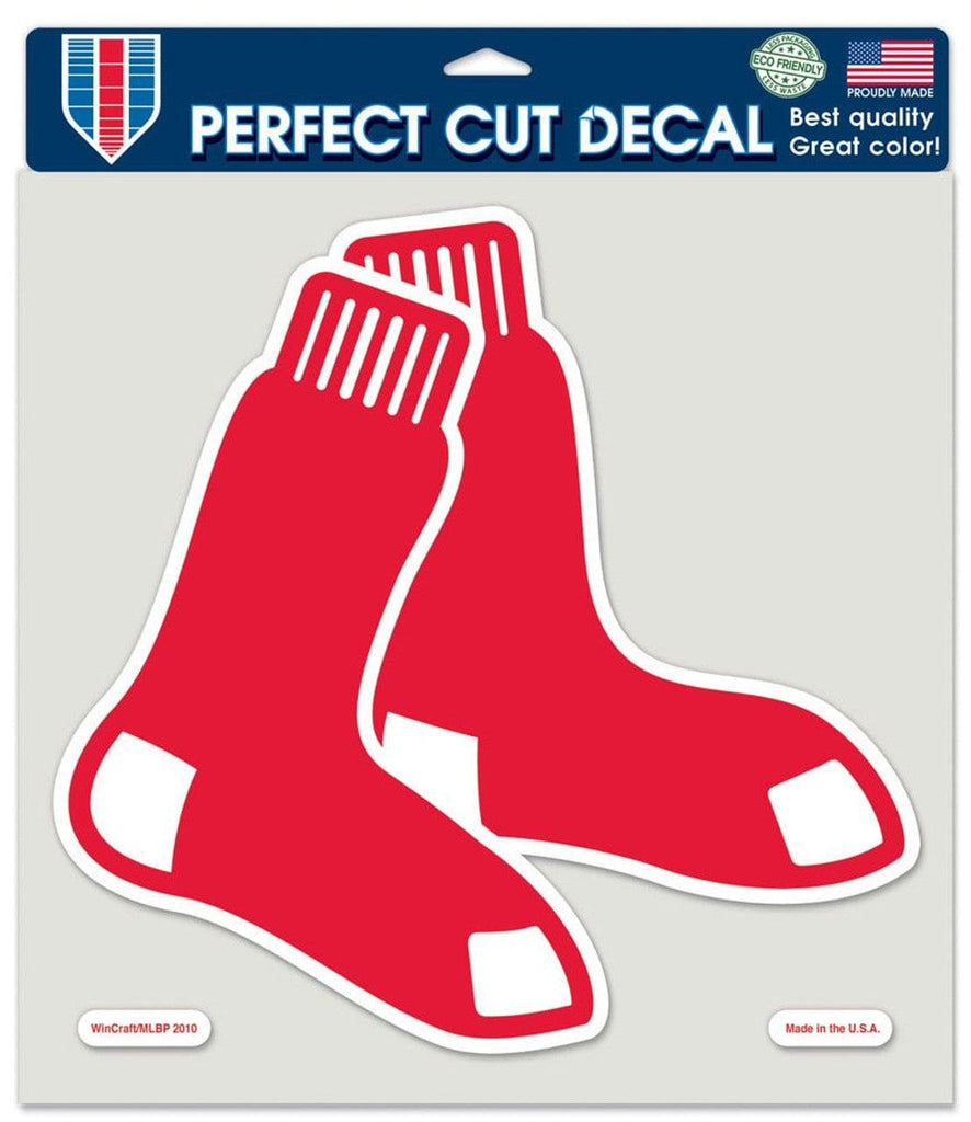 Decal 8x8 Perfect Cut Color Boston Red Sox Decal 8x8 Die Cut Color 032085797766