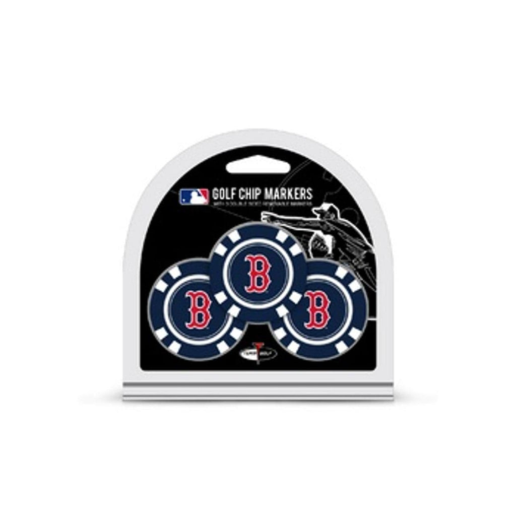 Golf Chip with Marker 3 Pack Boston Red Sox Golf Chip with Marker 3 Pack 637556953889