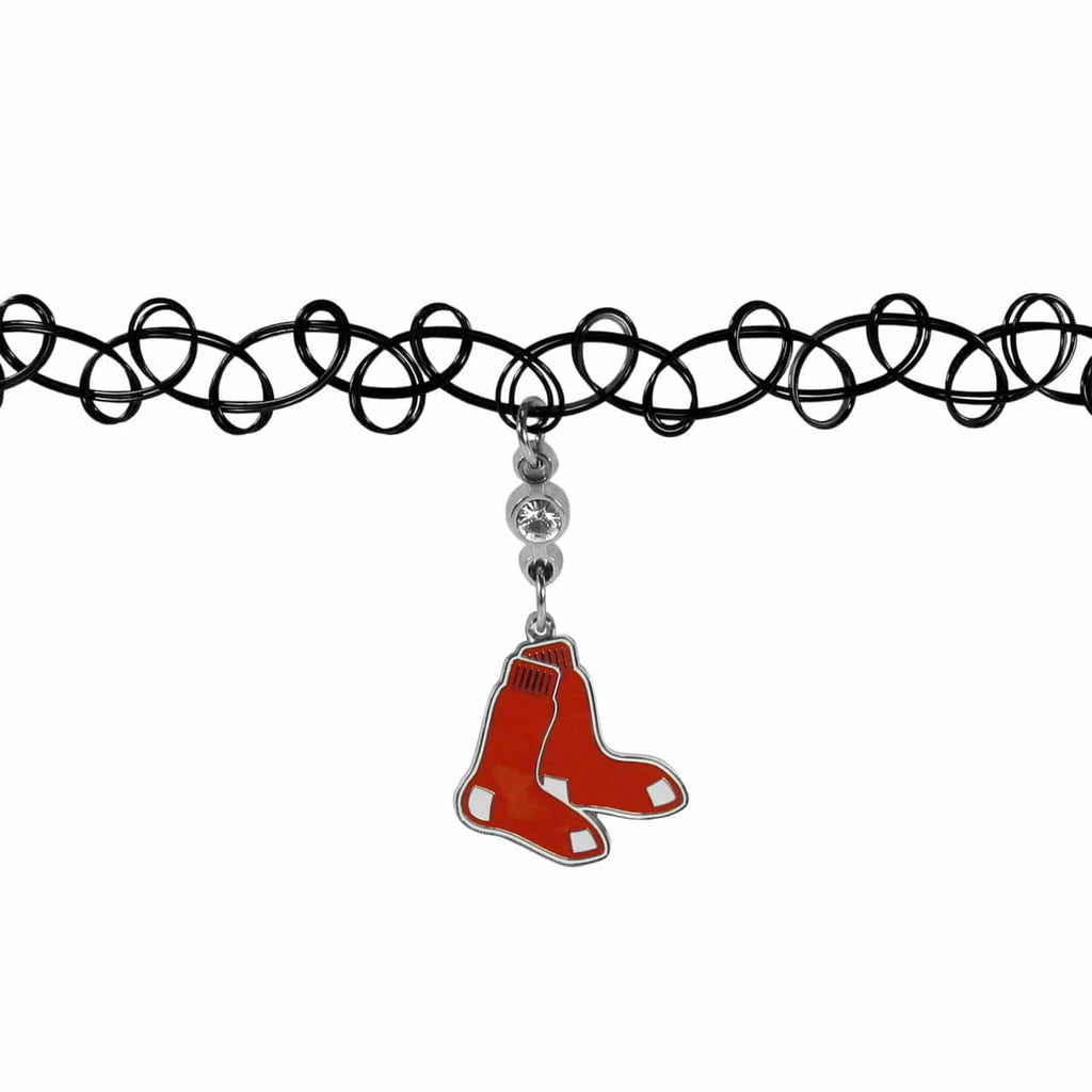 Boston Red Sox Boston Red Sox Necklace Knotted Choker CO 754603666650