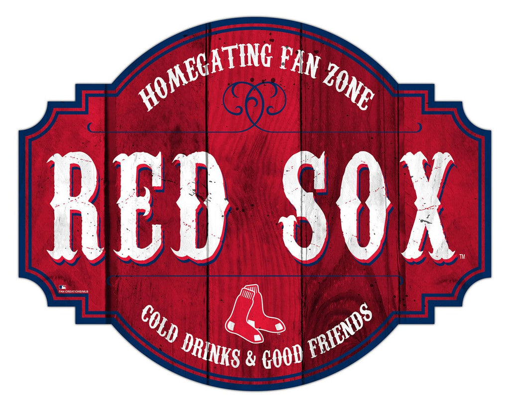 Signs Boston Red Sox Sign Wood 12 Inch Homegating Tavern 878461185549