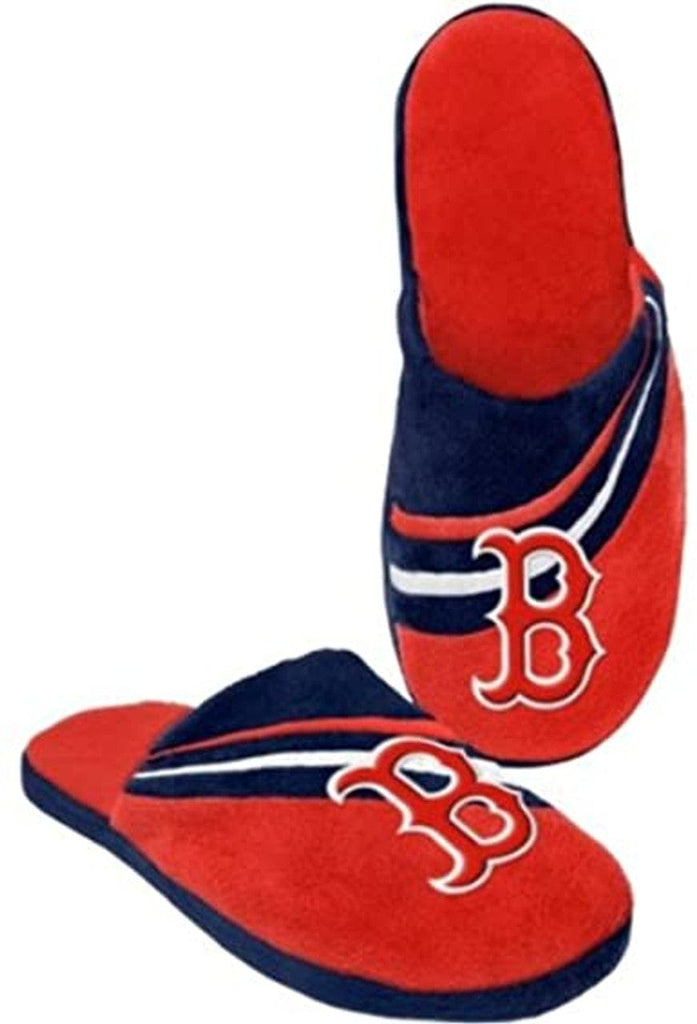 Boston Red Sox Boston Red Sox Slipper - Big Logo Stripe - (12pc Case) CO 887849054766