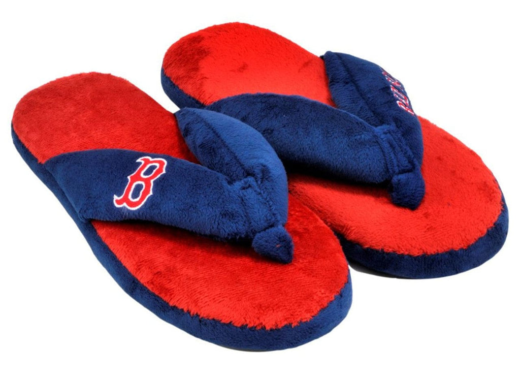Boston Red Sox Boston Red Sox Slippers - Womens Thong Flip Flop (12 pc case)  CO 884966225246