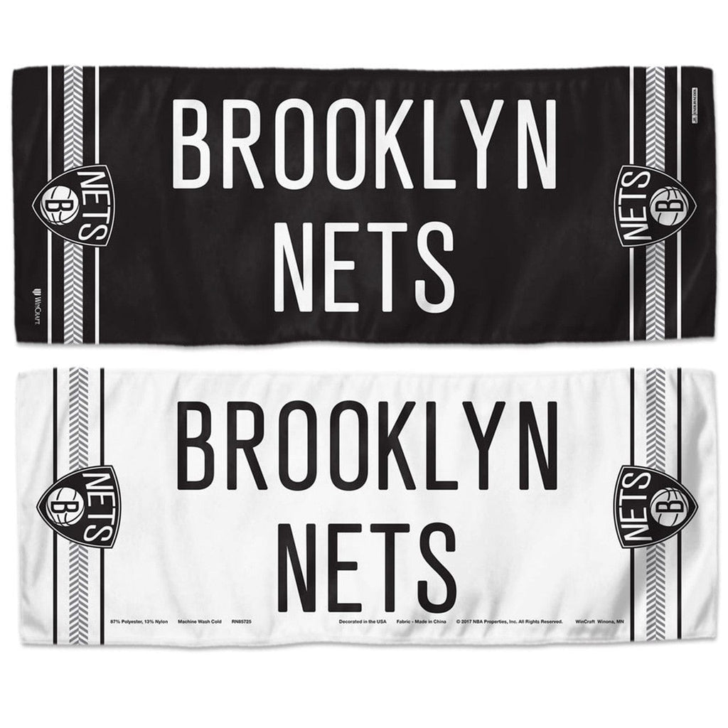 Towel Cooling Brooklyn Nets Cooling Towel 12x30 - Special Order 099606236098