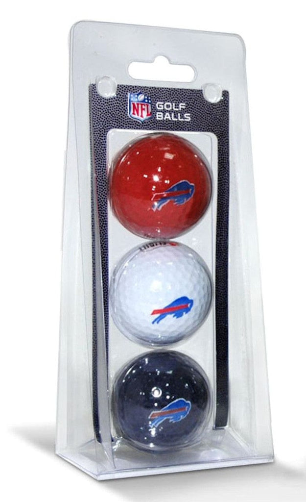 Golf Balls 3 Pack Buffalo Bills 3 Pack of Golf Balls 637556303059