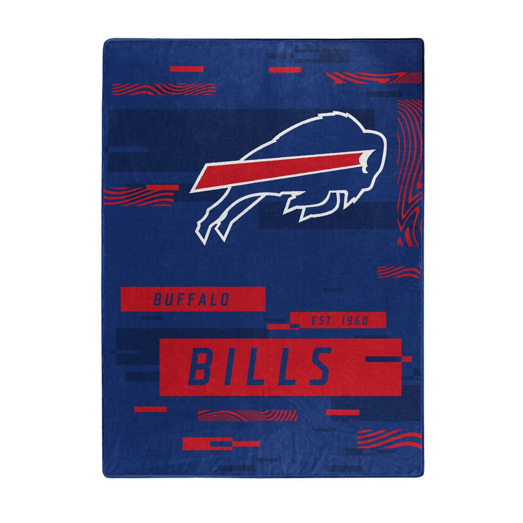 Blankets Buffalo Bills Blanket 60x80 Raschel Digitize Design 190604333311