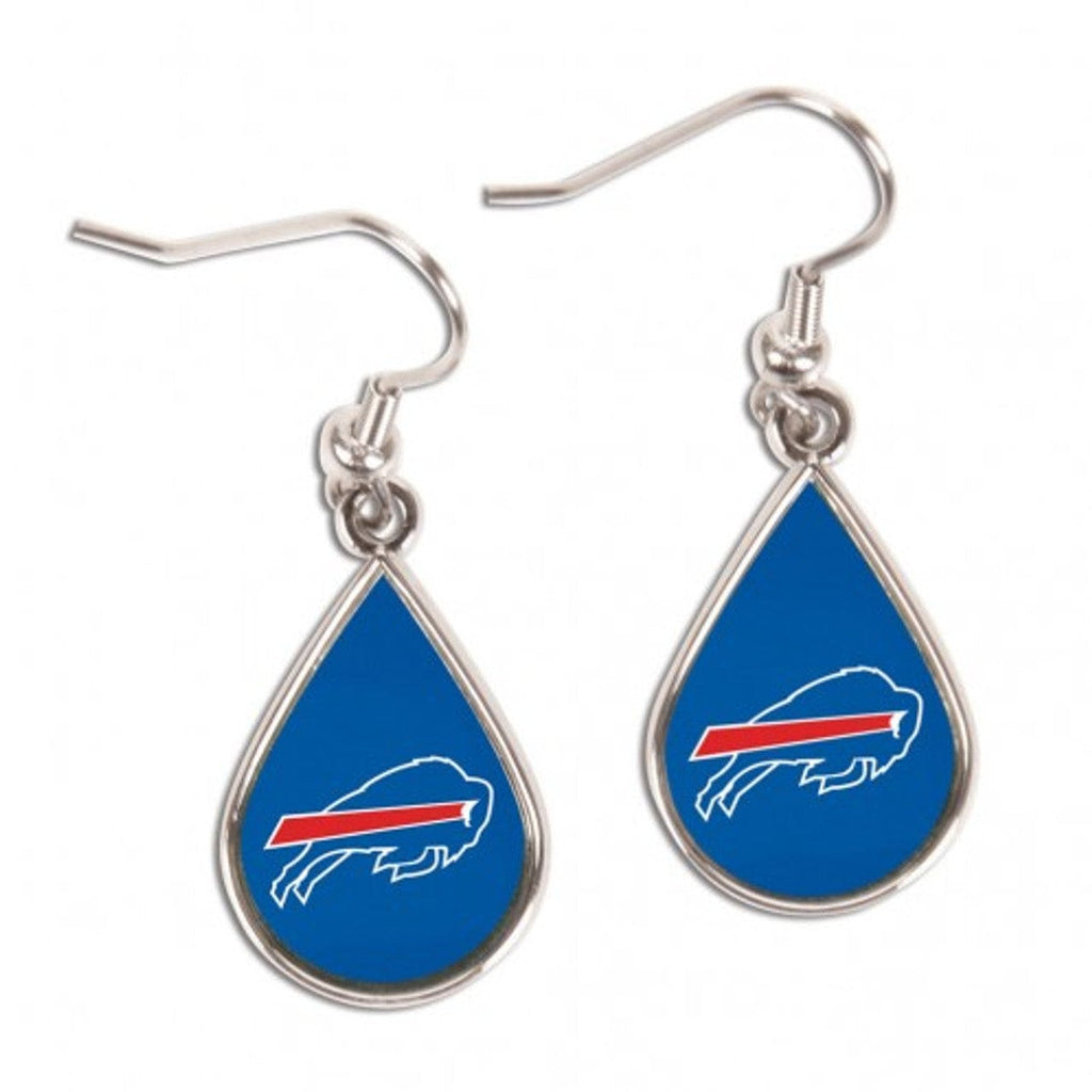 Jewelry Earrings Tear Drop Buffalo Bills Earrings Tear Drop Style - Special Order 032085191724