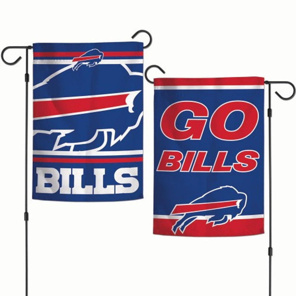 Flags 12x18 Buffalo Bills Flag 12x18 Garden Style 2 Sided Slogan Design - Special Order 032085757203