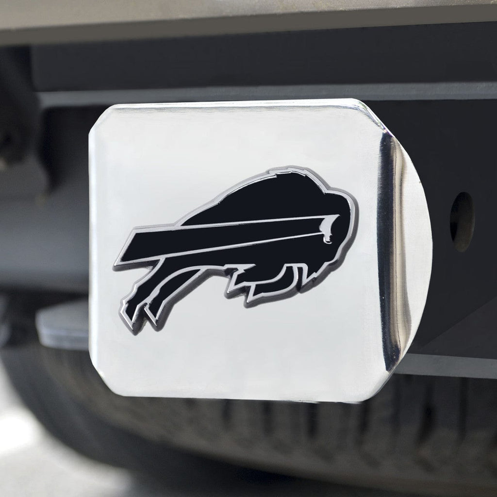Auto Hitch Covers Buffalo Bills Hitch Cover Chrome Emblem on Chrome - Special Order 842281114959