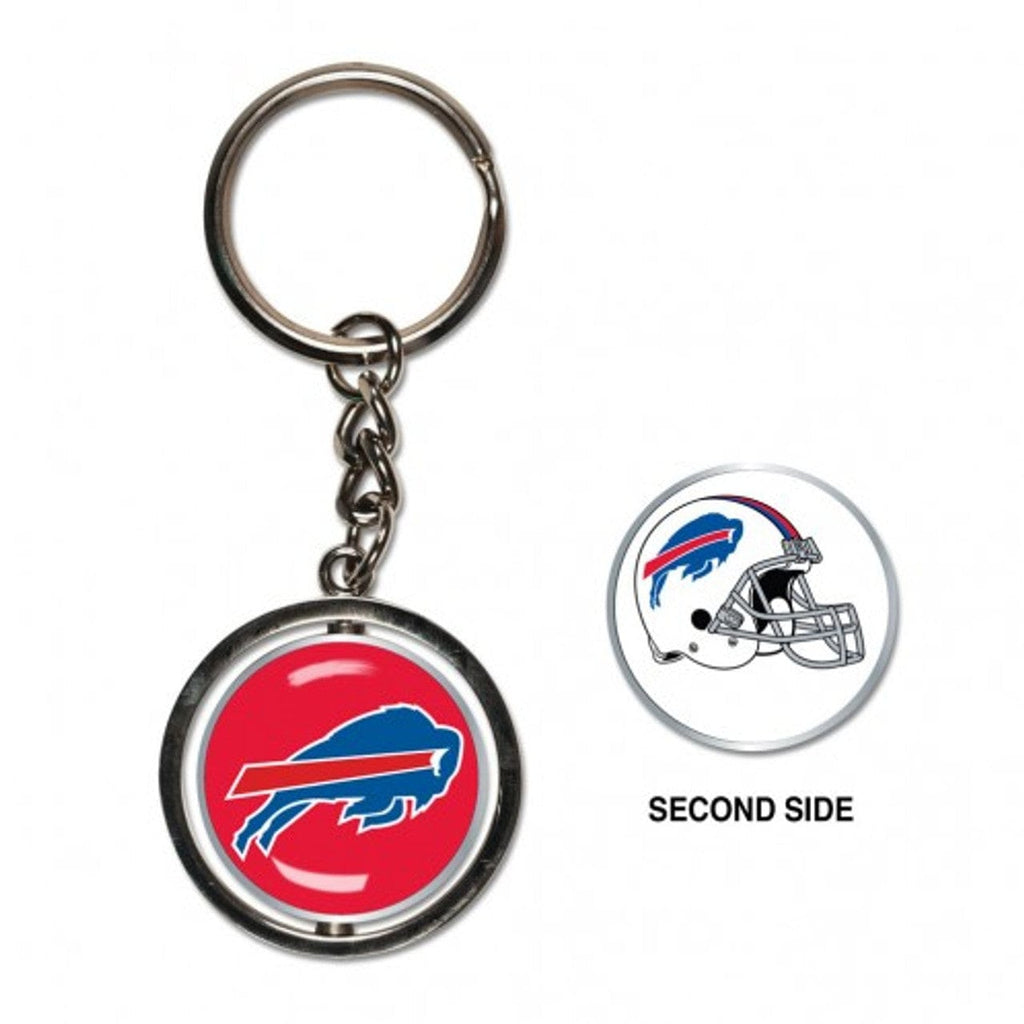 Key Rings Buffalo Bills Key Ring Spinner Style - Special Order 032085457134