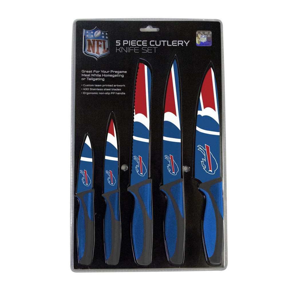 Knife Set Kitchen 5 Pack Buffalo Bills Knife Set - Kitchen - 5 Pack 771831112049