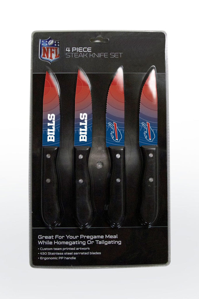 Knife Set Steak 4 Pack Buffalo Bills Knife Set - Steak - 4 Pack 771831102040