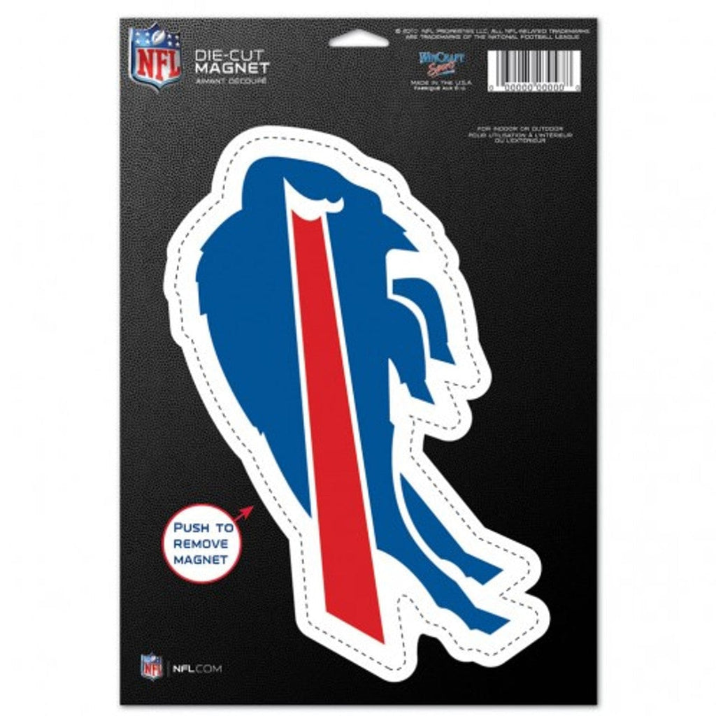 Decals Misc. Buffalo Bills Magnet 6.25x9 Die Cut Logo Design - Special Order 032085837073